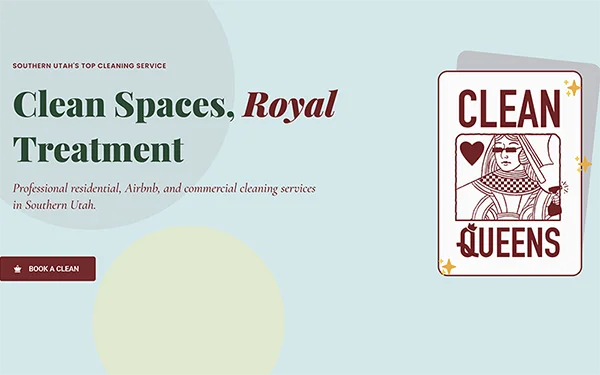 Clean Queens website